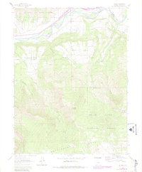 Rulison 1960 topographic map preview