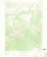 Rulison 1960 topographic map thumbnail