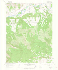 Rulison 1960 topographic map preview