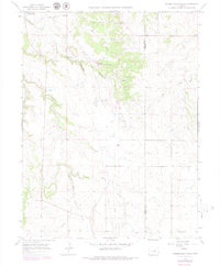 Russellville Gulch 1966 topographic map thumbnail