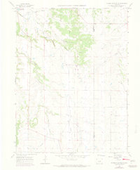 Russellville Gulch 1966 topographic map thumbnail