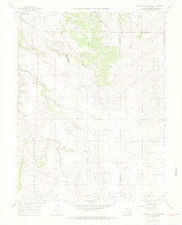 Russellville Gulch 1966 topographic map thumbnail