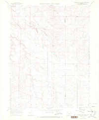 Russellville Gulch 1966 topographic map thumbnail