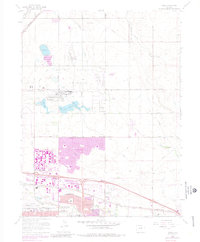 Sable 1965 topographic map thumbnail
