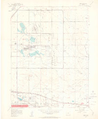 Sable 1957 topographic map preview