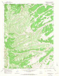 Sagebrush Hill 1964 topographic map thumbnail