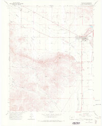 Saguache 1967 topographic map thumbnail