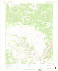 Saguache Park 1967 topographic map thumbnail