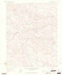 Saint Charles Peak 1963 topographic map thumbnail