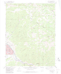 Salida East 1983 topographic map thumbnail