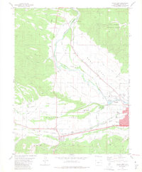 Salida West 1983 topographic map thumbnail