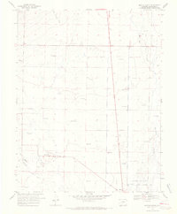 Moffat North 1968 topographic map thumbnail