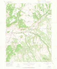 Molina 1955 topographic map preview