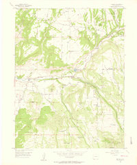 Molina 1955 topographic map preview
