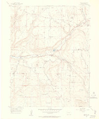Molina 1955 topographic map preview