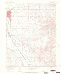 Montrose East 1962 topographic map thumbnail