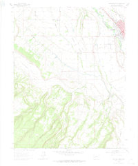 Montrose West 1962 topographic map thumbnail