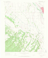 Montrose West 1962 topographic map thumbnail