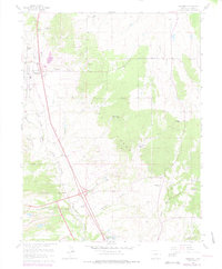 Monument 1975 topographic map preview