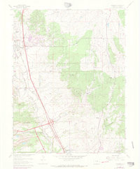 Monument 1961 topographic map thumbnail