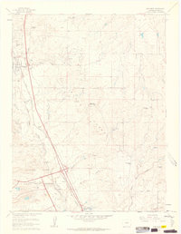Monument 1961 topographic map preview