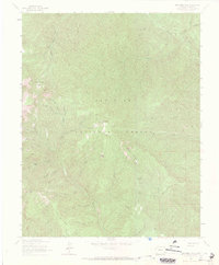 Monument Hill 1963 topographic map thumbnail