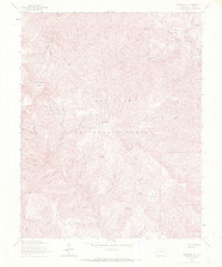 Monument Hill 1963 topographic map thumbnail