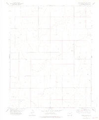 Moore Draw NE 1978 topographic map thumbnail