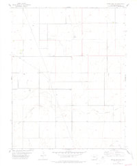 Moore Draw NW 1978 topographic map thumbnail