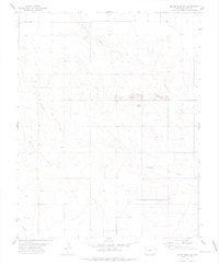 Moore Draw SE 1978 topographic map thumbnail