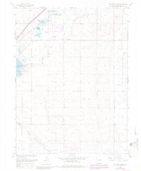 Mile High Lakes 1966 topographic map thumbnail