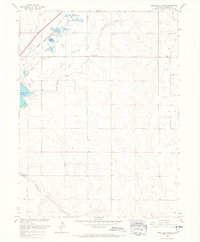 Mile High Lakes 1966 topographic map thumbnail