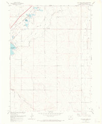 Mile High Lakes 1966 topographic map thumbnail
