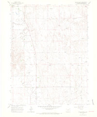 Miller Ranch 1965 topographic map thumbnail