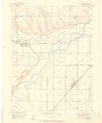Milliken 1951 topographic map thumbnail