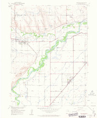 Milliken 1950 topographic map preview