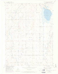 Milton Reservoir 1950 topographic map thumbnail