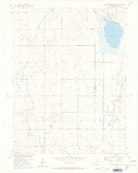 Milton Reservoir 1950 topographic map thumbnail