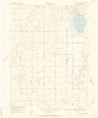 Milton Reservoir 1951 topographic map thumbnail
