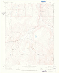 Mineral Mountain 1963 topographic map thumbnail