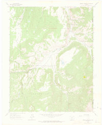 Mineral Mountain 1963 topographic map thumbnail