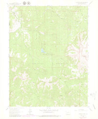 Minnesota Pass 1964 topographic map thumbnail