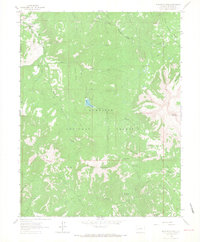 Minnesota Pass 1964 topographic map thumbnail