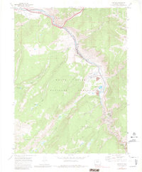Minturn 1970 topographic map preview