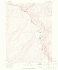 Minturn 1970 topographic map preview