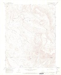 Mc Kenna Peak 1964 topographic map thumbnail