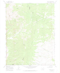 Medano Pass 1967 topographic map thumbnail