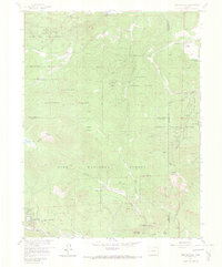 Meridian Hill 1957 topographic map thumbnail