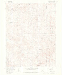 Meridian Hill 1957 topographic map thumbnail