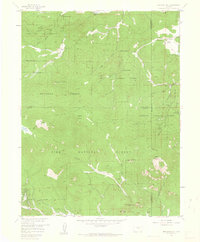 Meridian Hill 1957 topographic map thumbnail